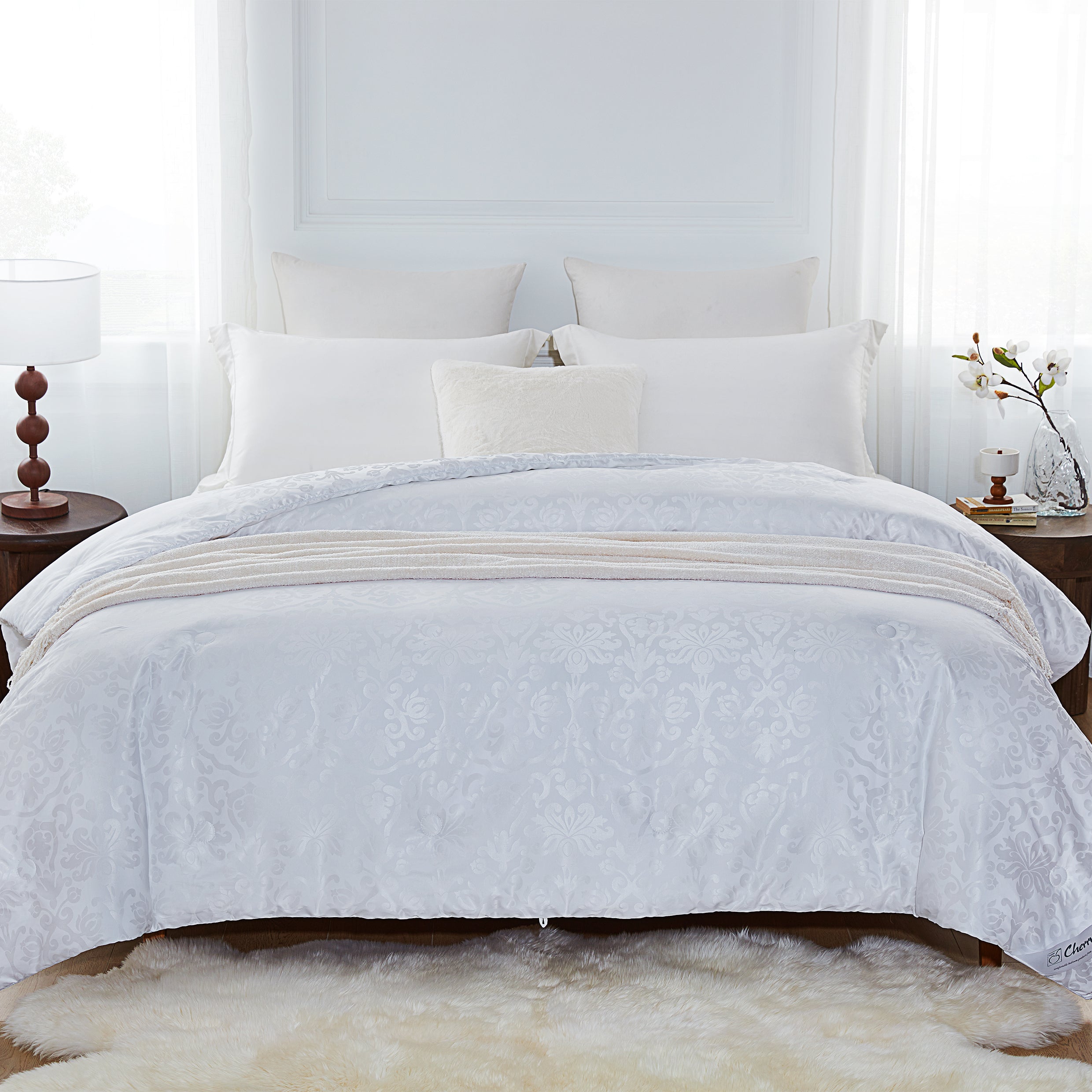 100%純桑蠶絲被(冬厚被)