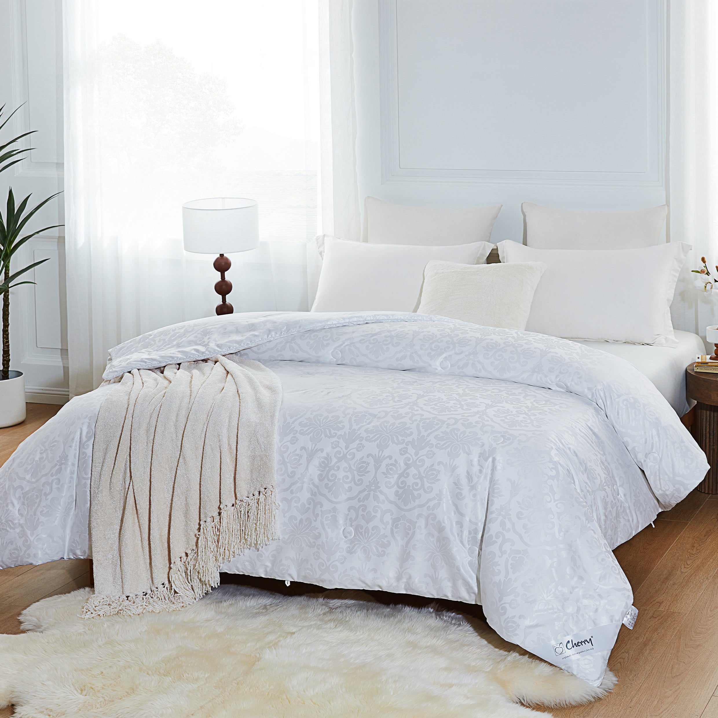 100%純桑蠶絲被(冬厚被)