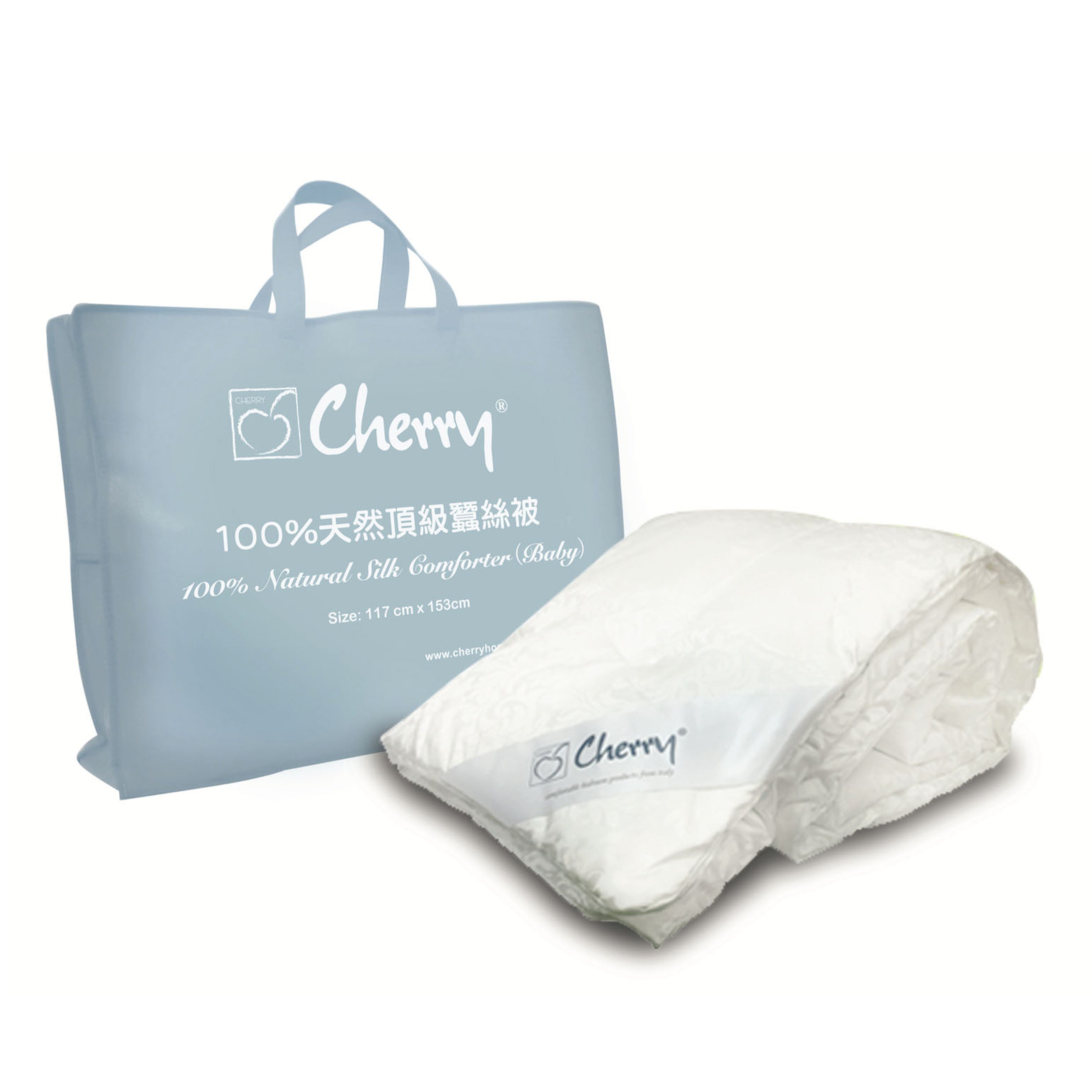 100%天然頂級蠶絲冬厚被 (嬰兒)