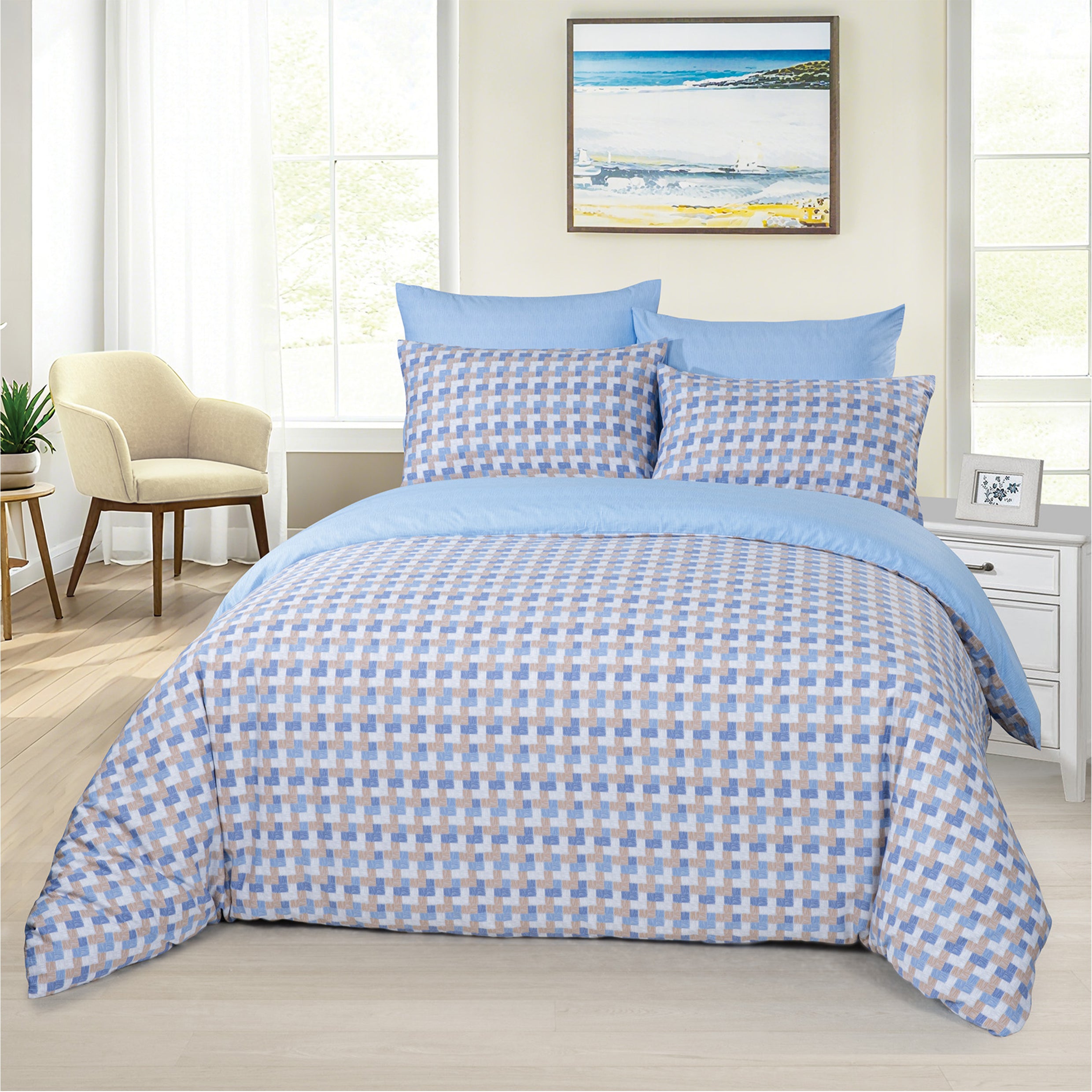 100%純棉印花990針系列