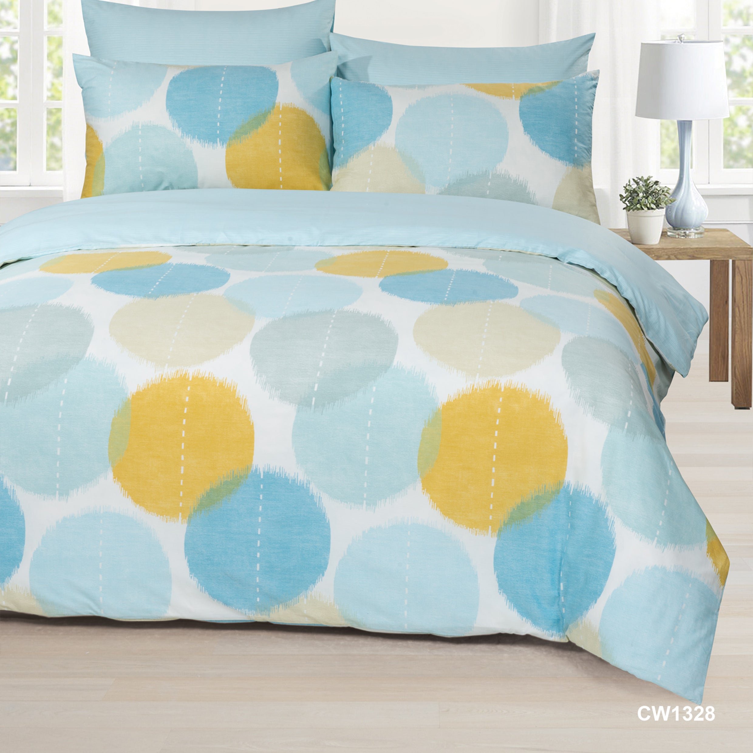 高密度純棉印花冷氣被