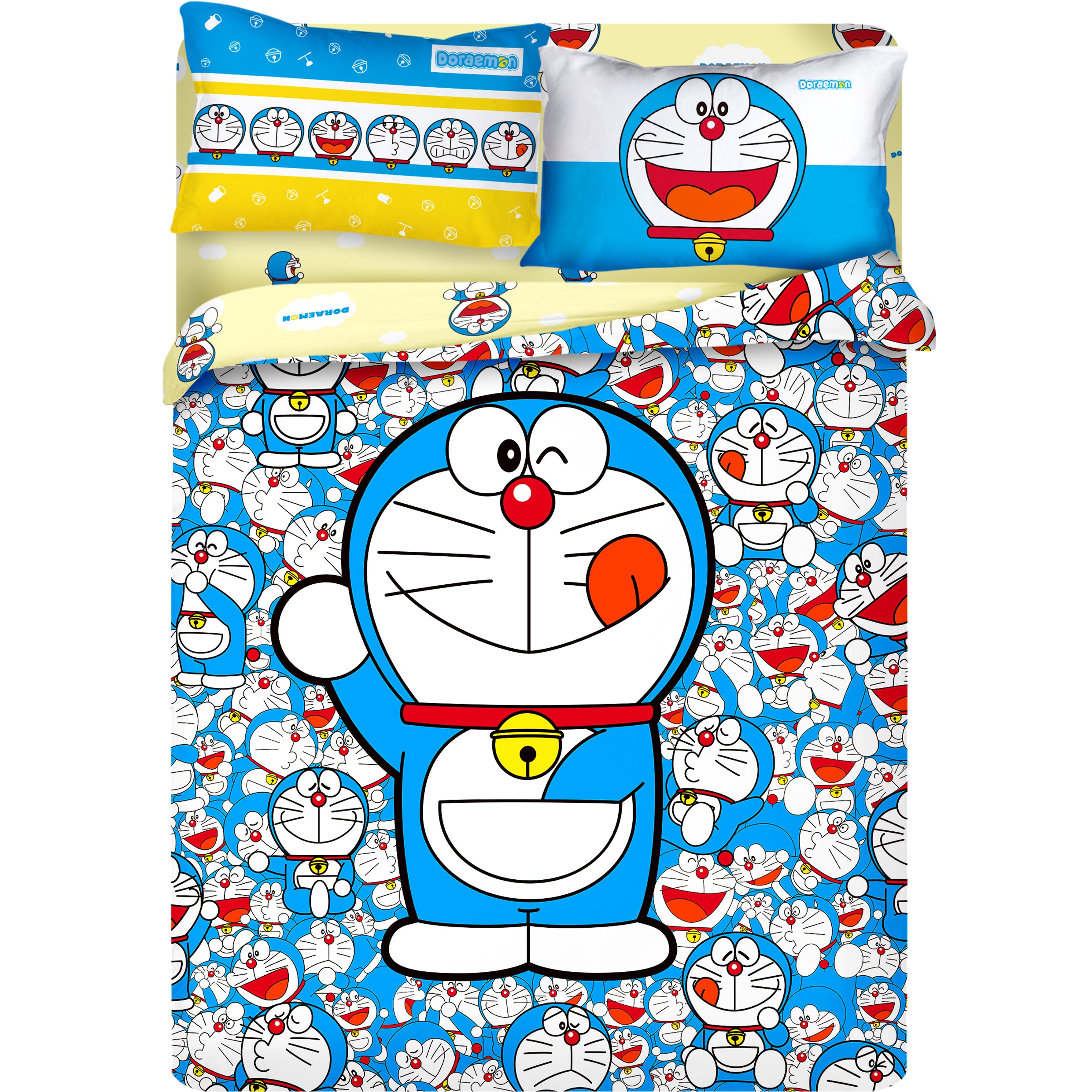 高密度純棉卡通系列 - 多啦A夢