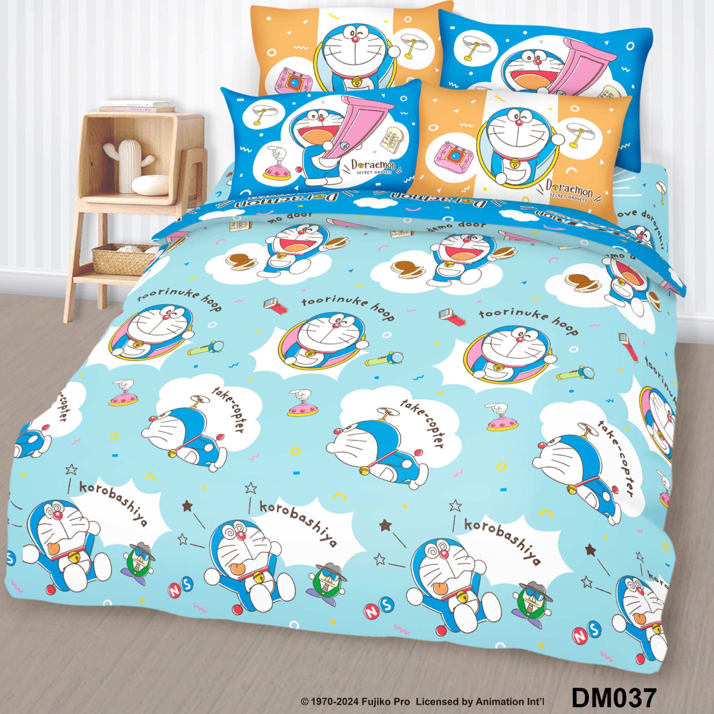 高密度純棉卡通系列 - 多啦A夢