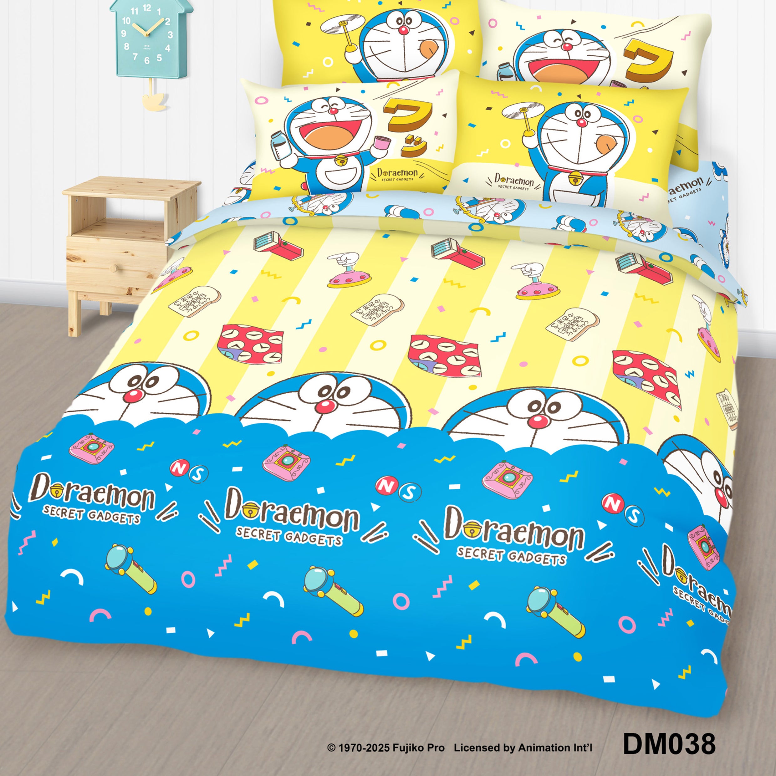 高密度純棉卡通系列 - 多啦A夢
