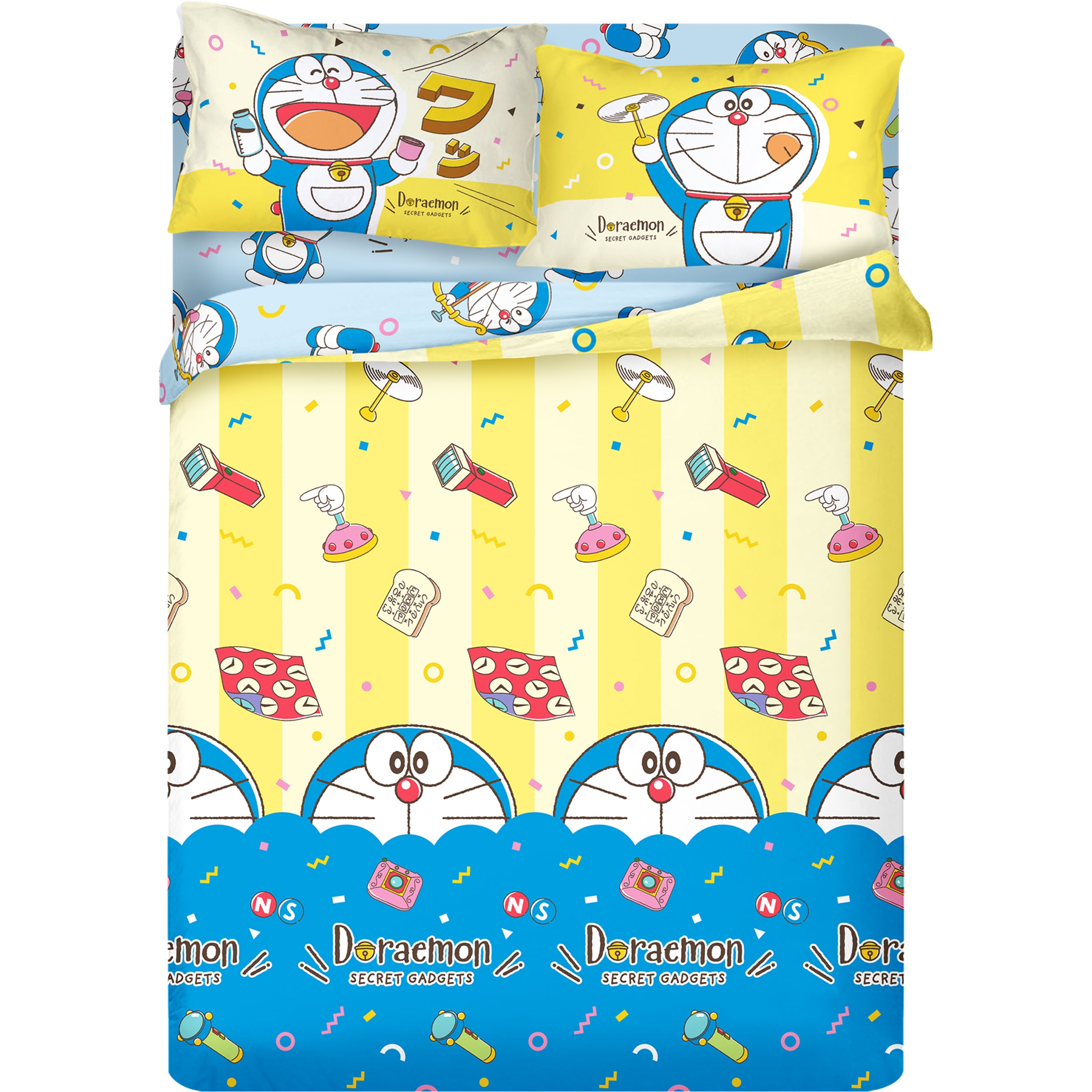 高密度純棉卡通系列 - 多啦A夢