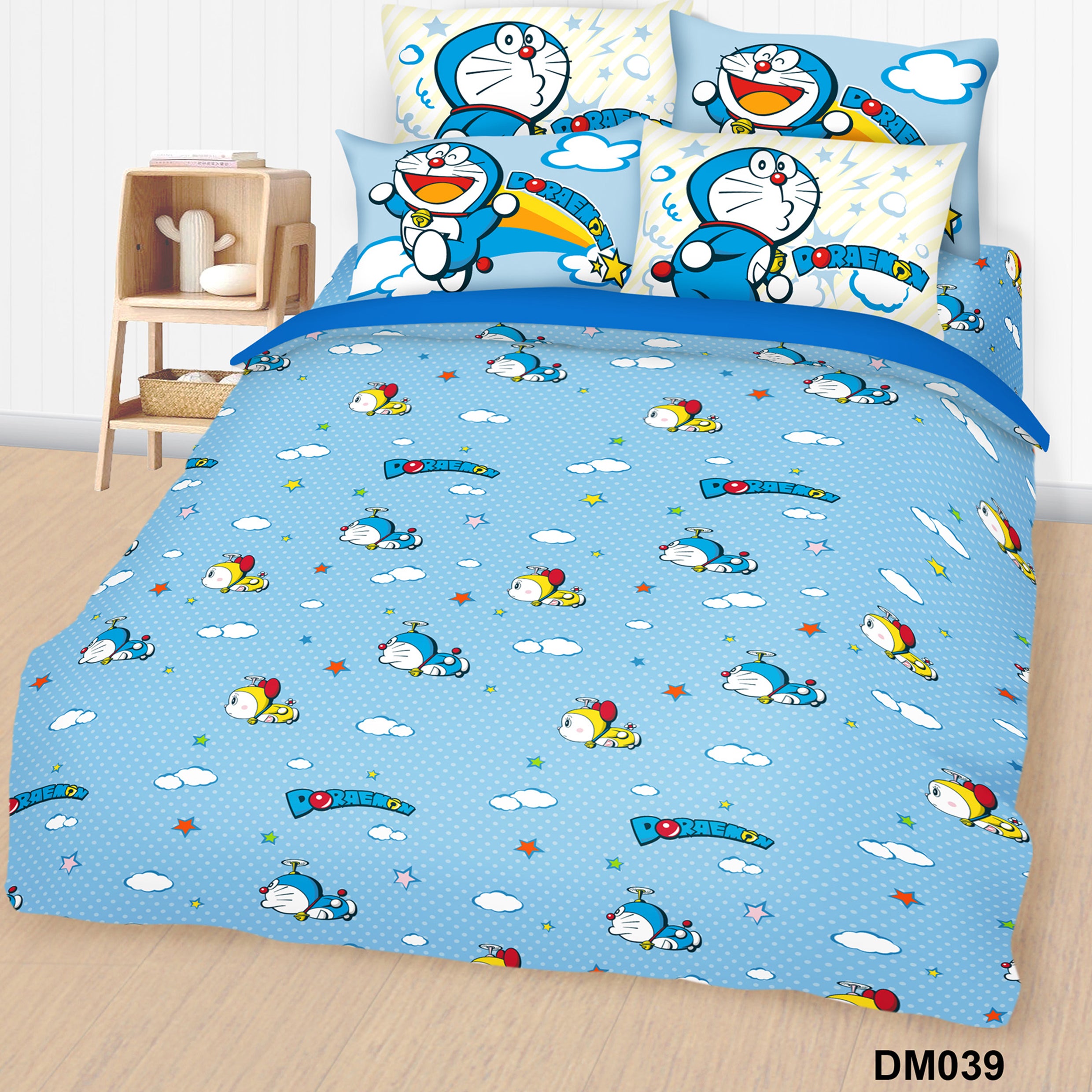 高密度純棉卡通系列 - 多啦A夢