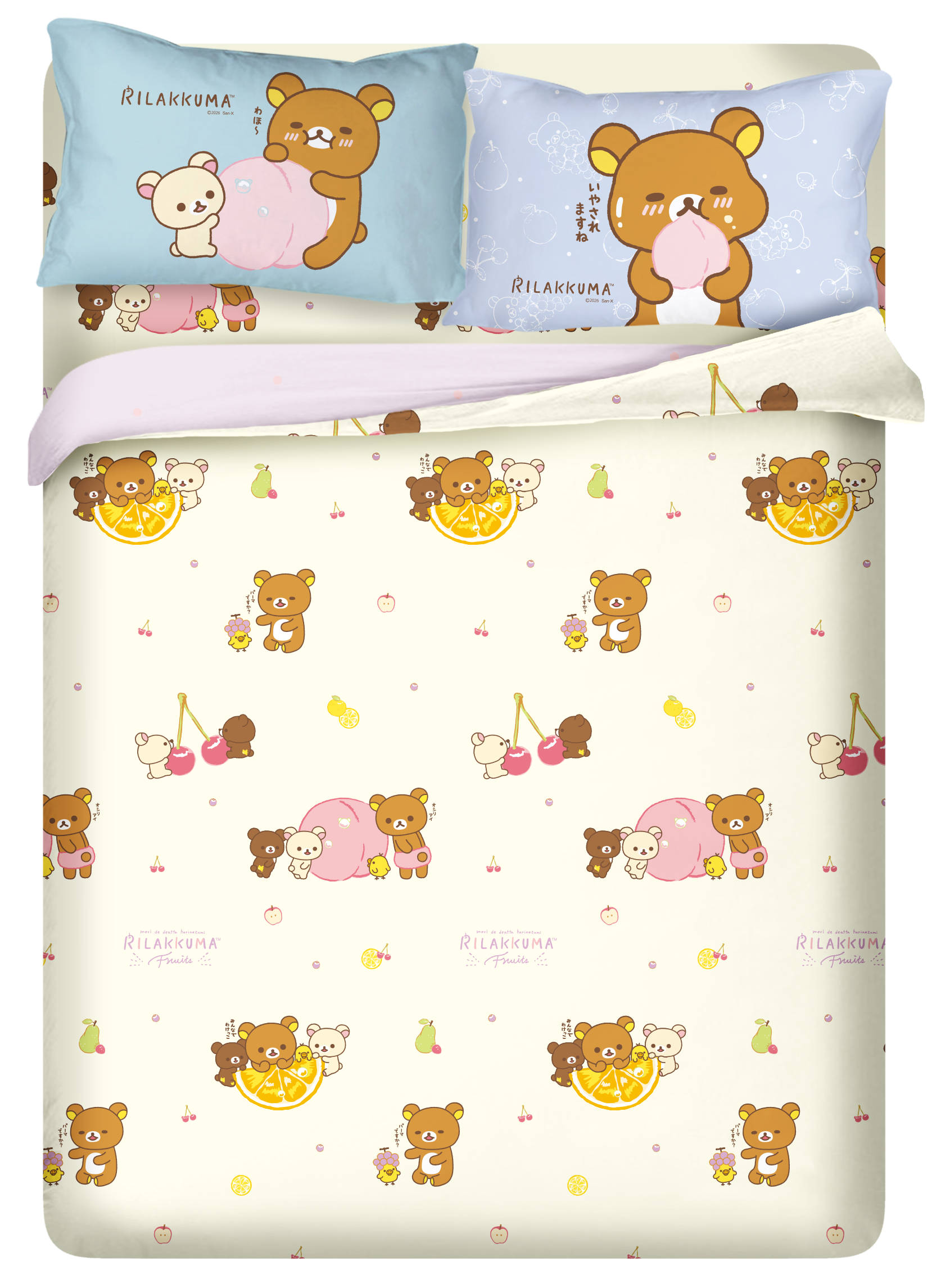 高密度纯棉卡通系列 - 轻松小熊