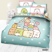 高密度纯棉卡通系列 - 角落小伙伴