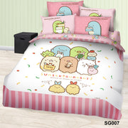 高密度纯棉卡通系列 - 角落小伙伴