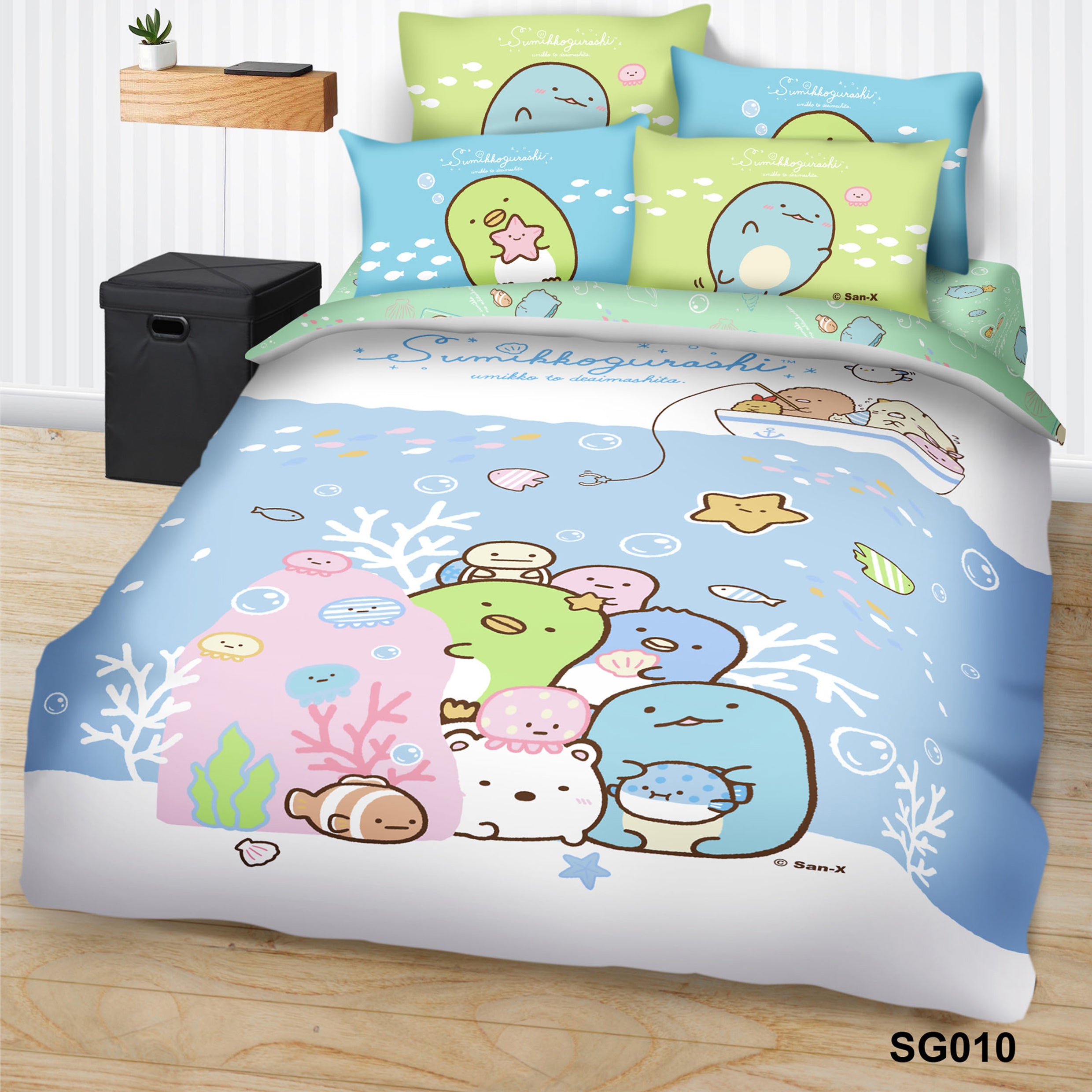 高密度纯棉卡通系列 - 角落小伙伴