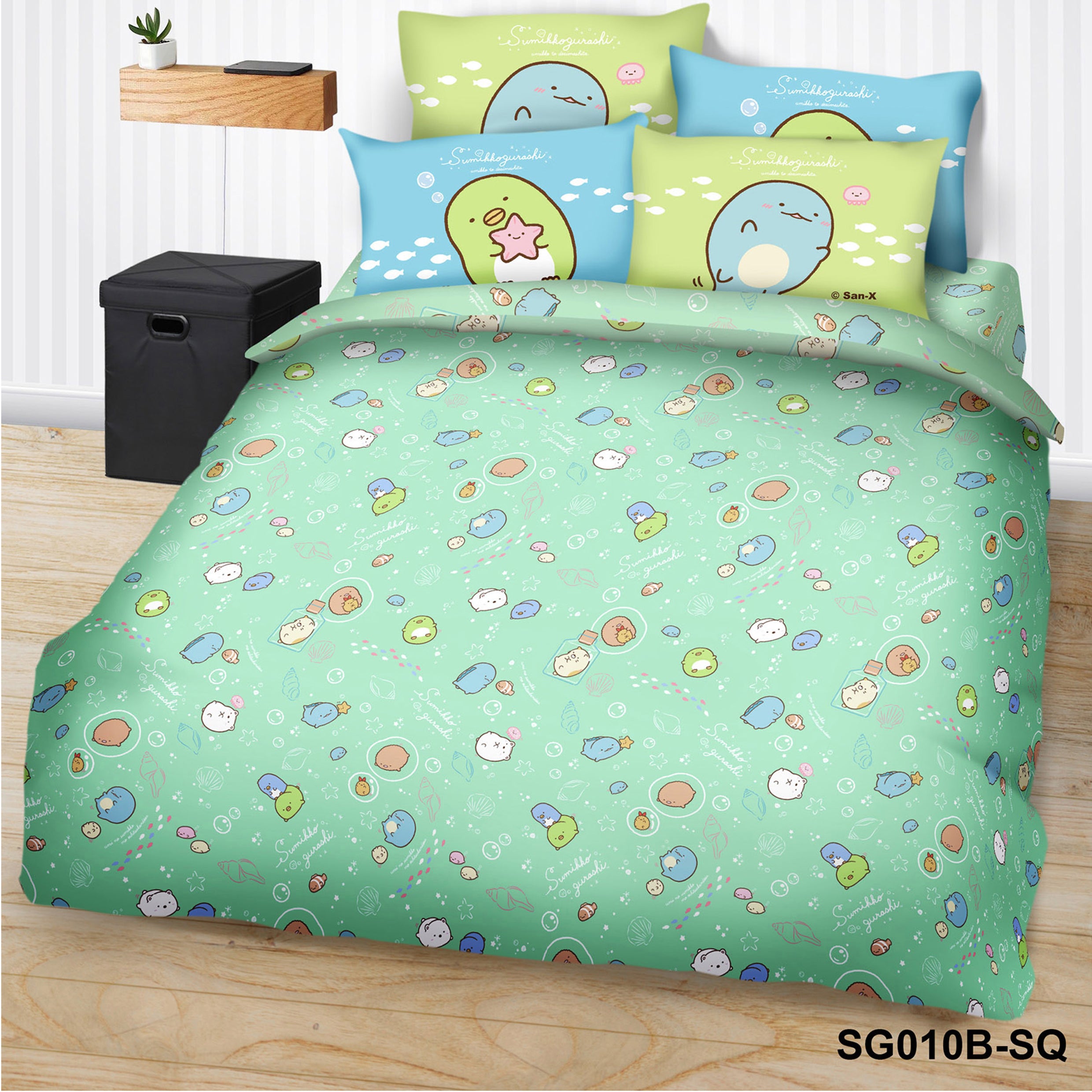 高密度纯棉卡通系列 - 角落小伙伴