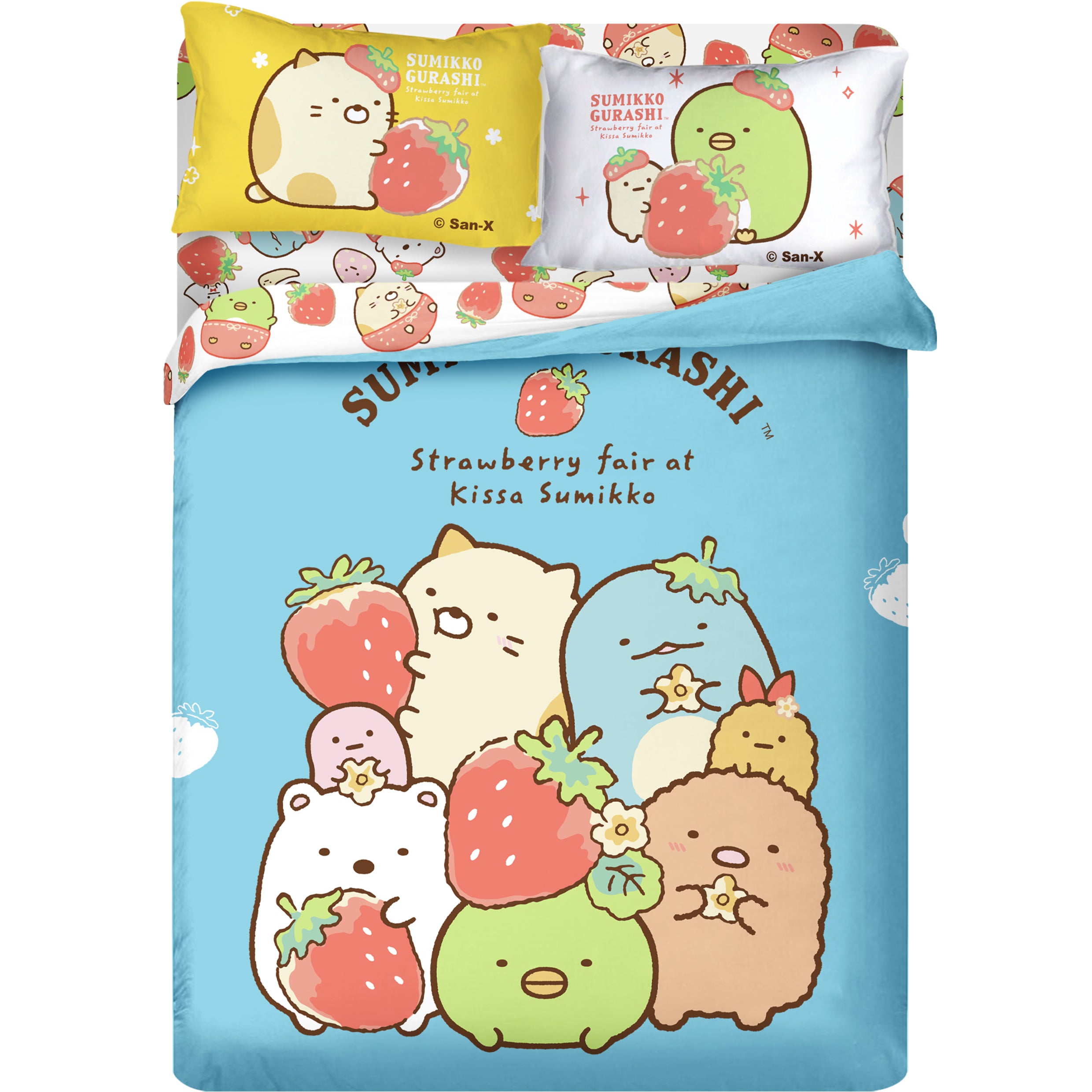 高密度純棉卡通系列 - 角落小夥伴