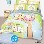 高密度純棉卡通系列 - 角落小夥伴