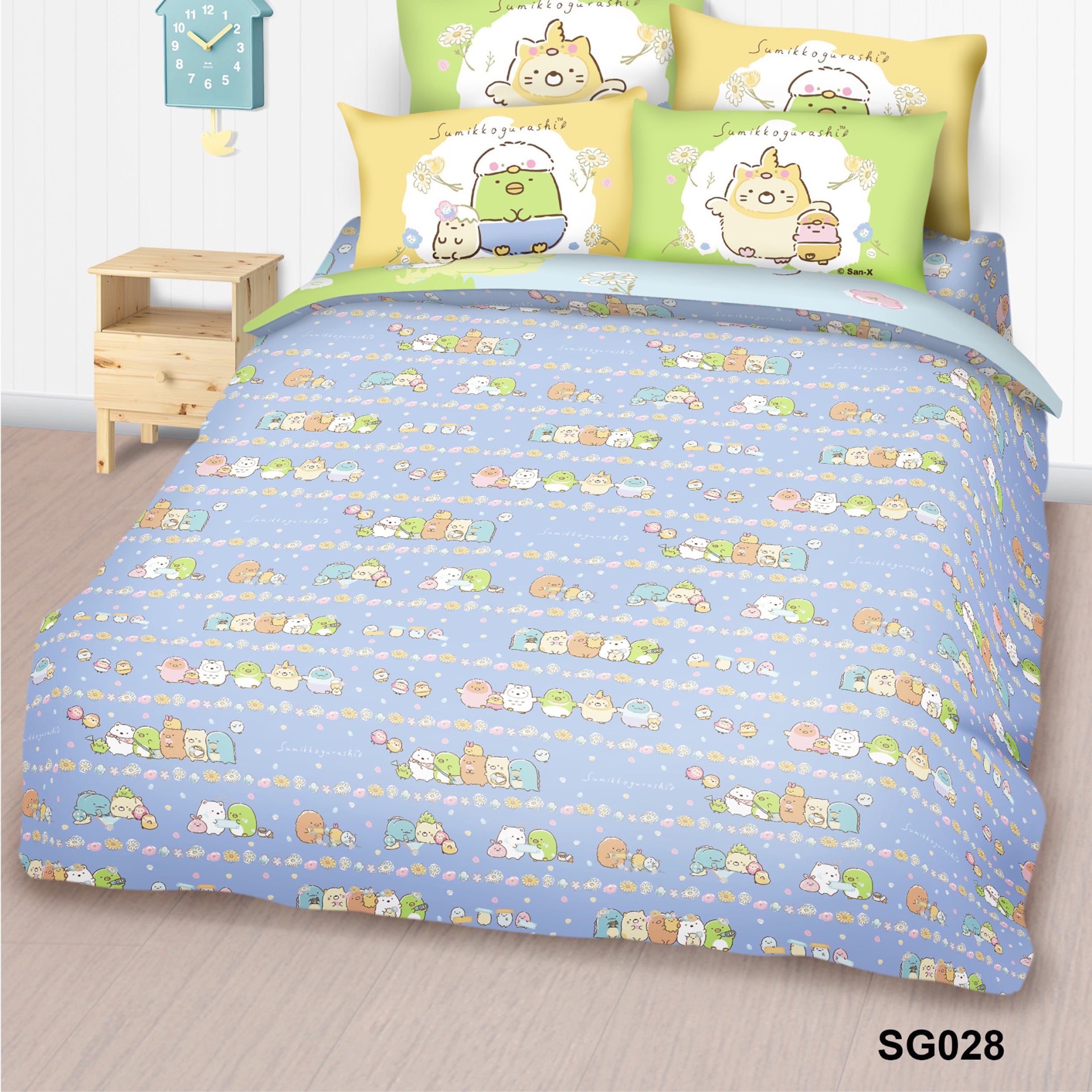 高密度純棉卡通系列 - 角落小夥伴