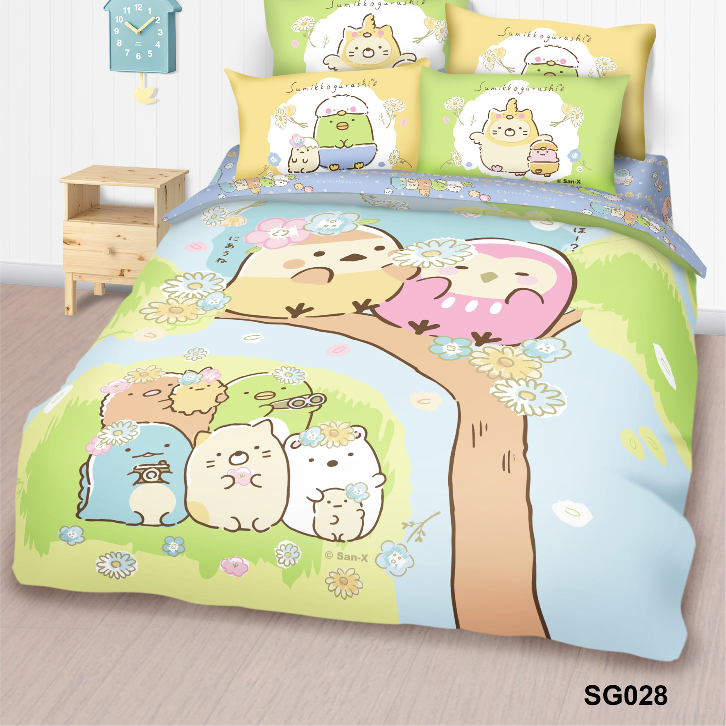 高密度純棉卡通系列 - 角落小夥伴