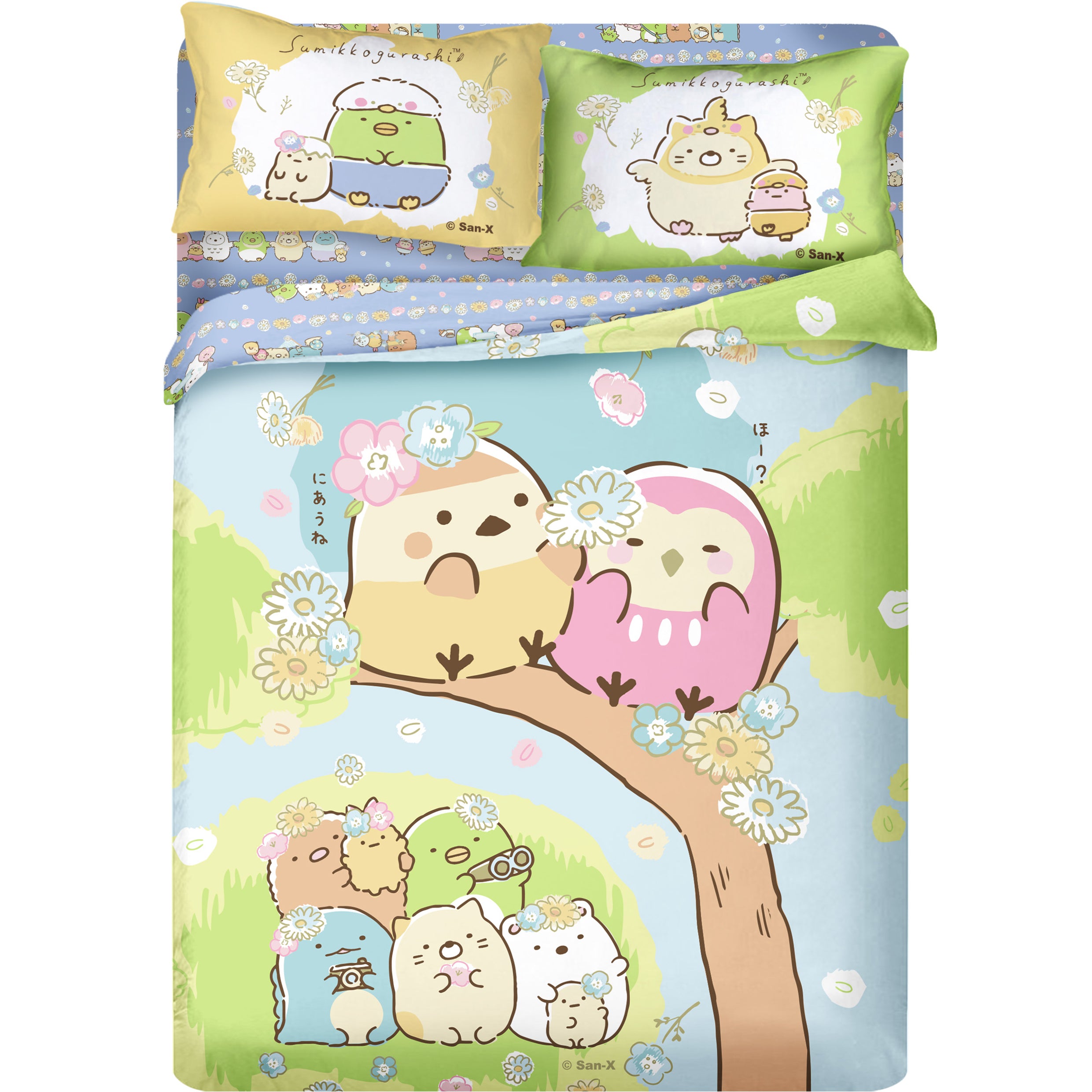 高密度純棉卡通系列 - 角落小夥伴