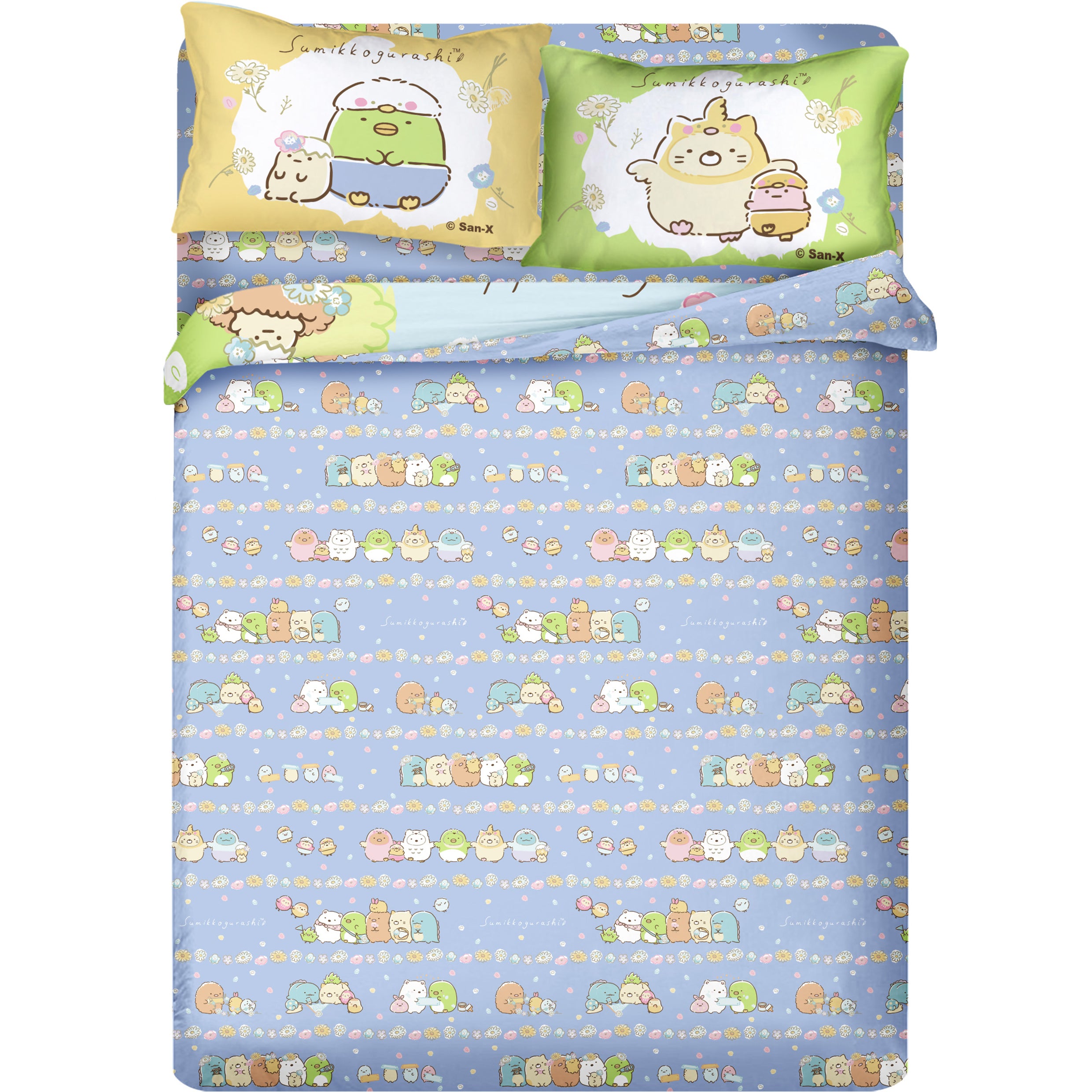 高密度純棉卡通系列 - 角落小夥伴