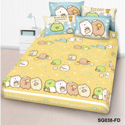 高密度纯棉卡通系列 - 角落小伙伴