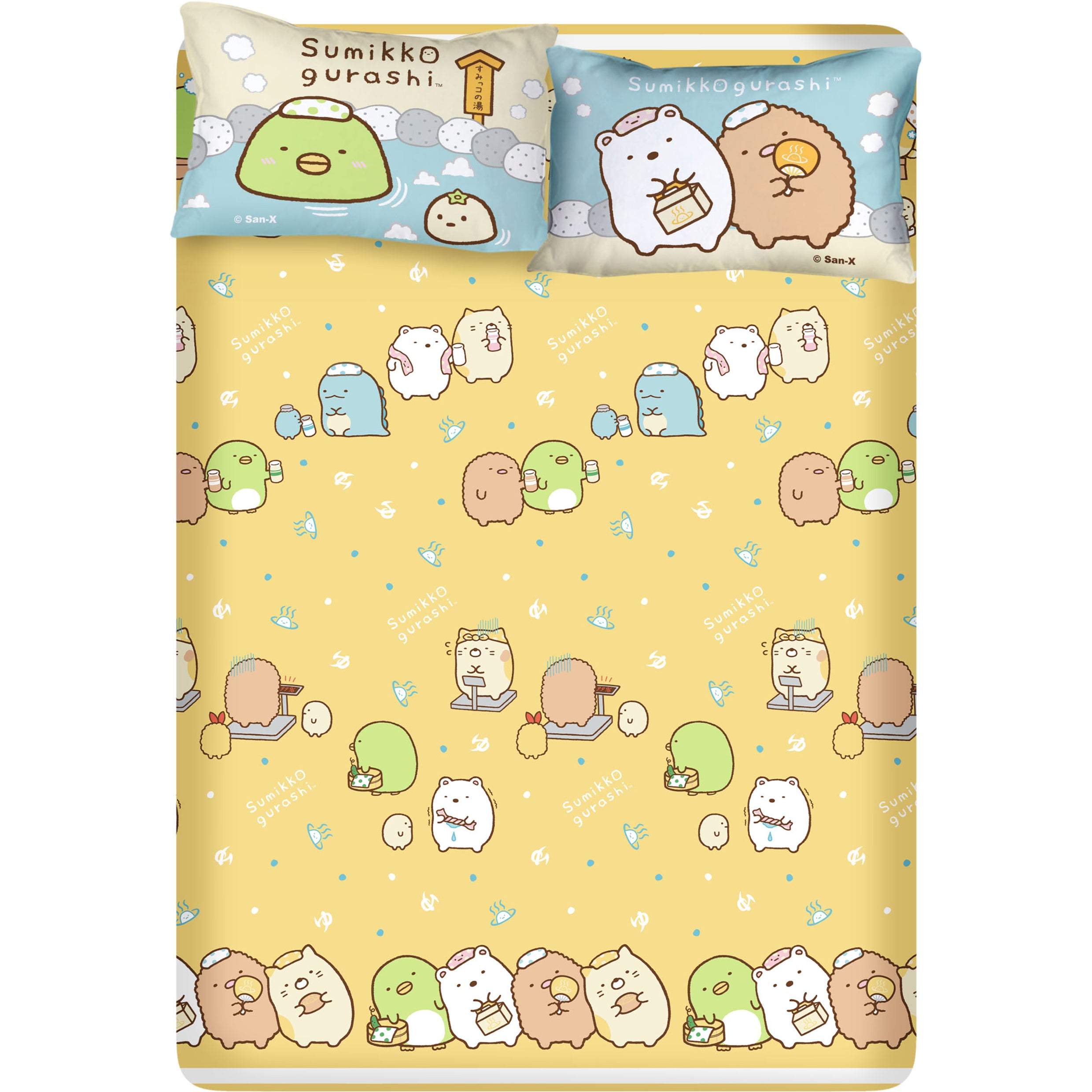 高密度純棉卡通系列 - 角落小夥伴