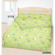 Swiss Sanitized®卡通抗菌冷气被 (蜜桃绒面) - 角落小伙伴