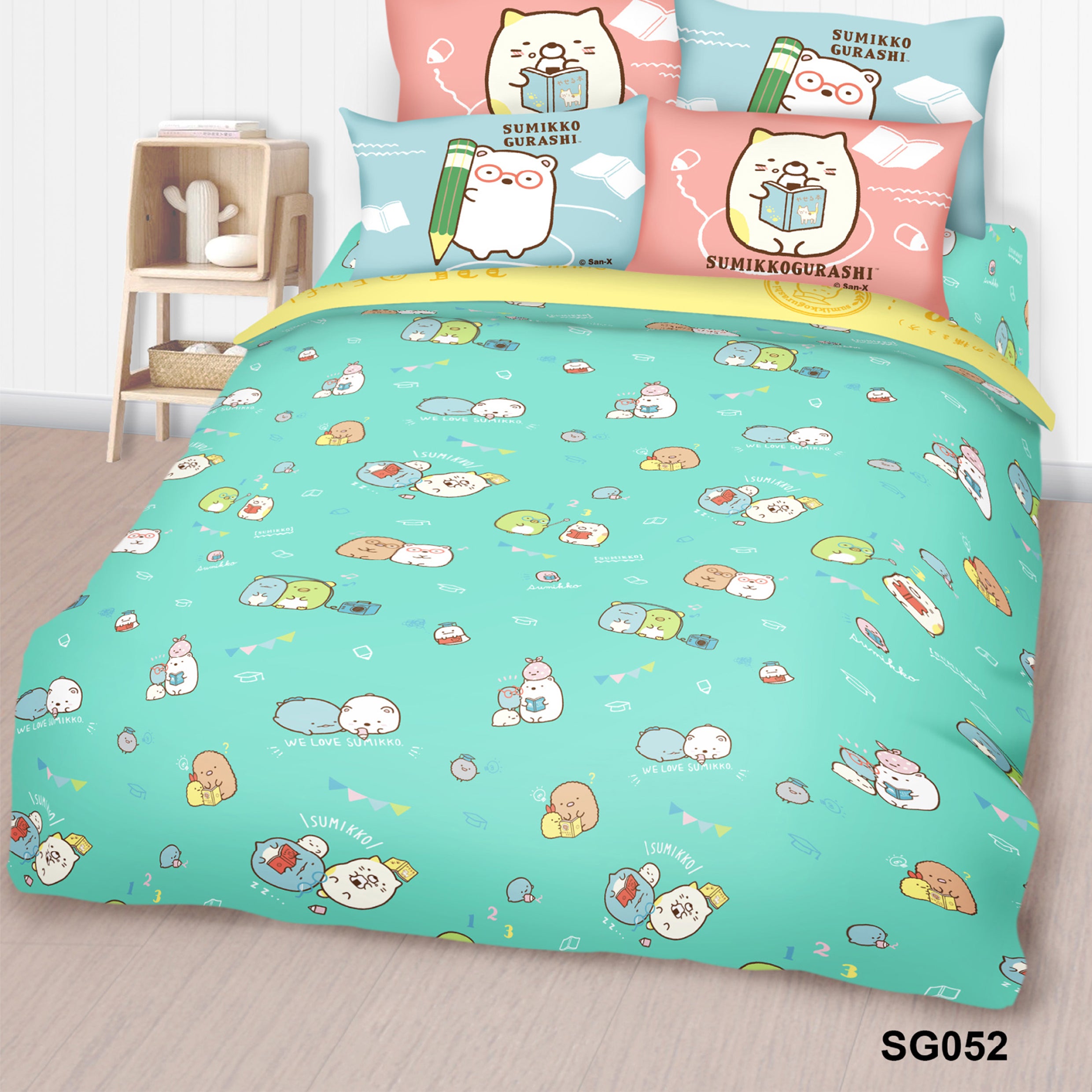 高密度純棉卡通系列 - 角落小夥伴