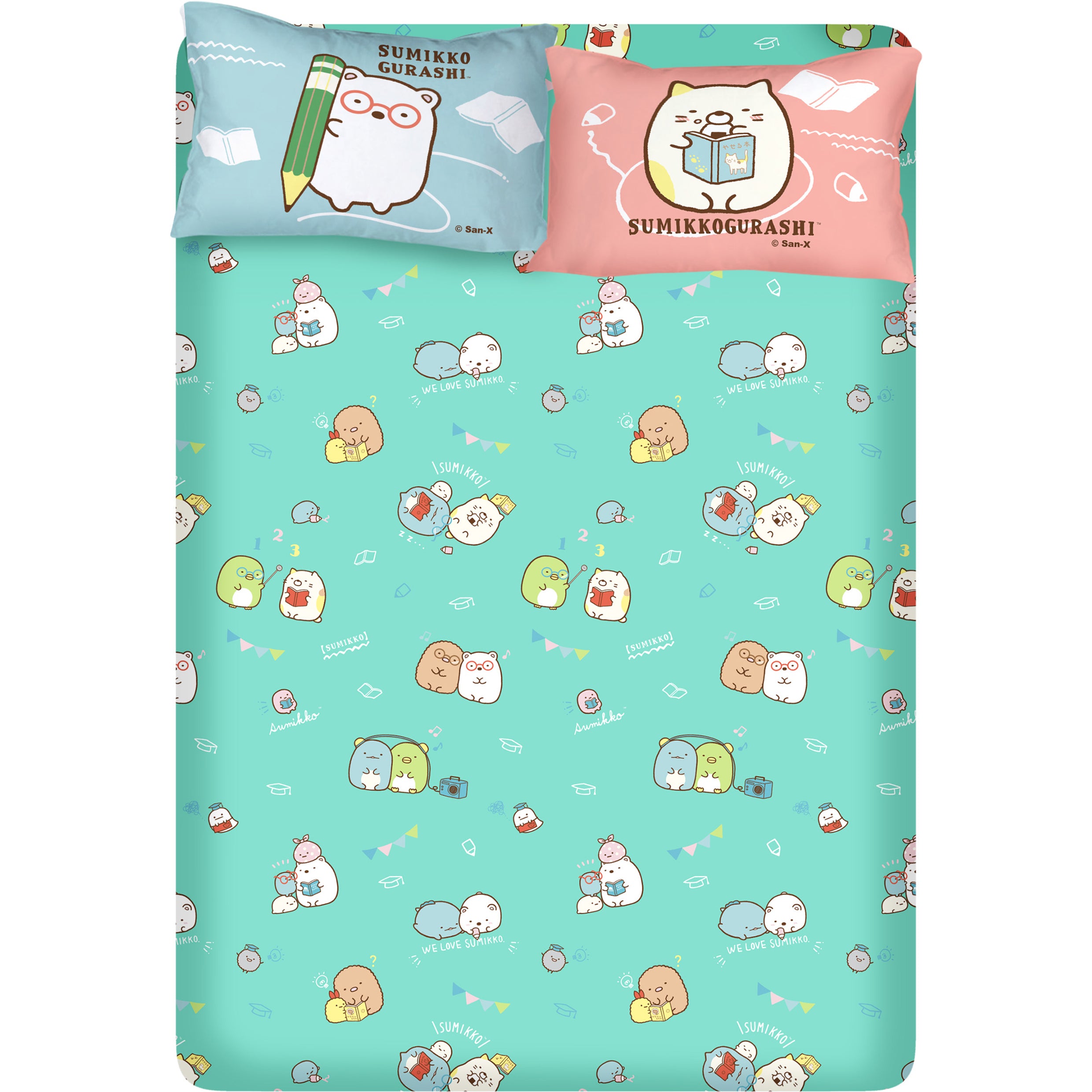 高密度纯棉卡通系列 - 角落小伙伴