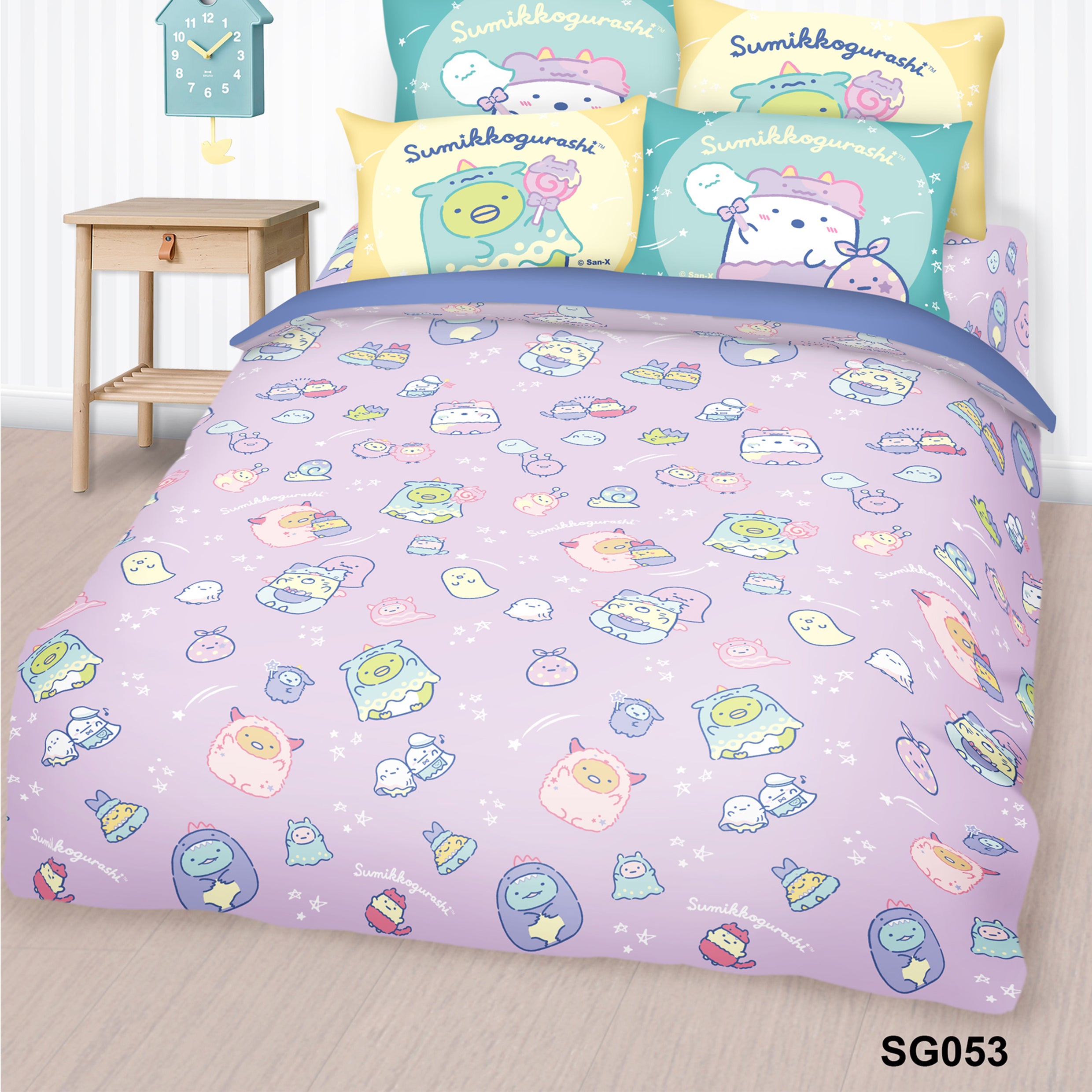 高密度純棉卡通系列 - 角落小夥伴