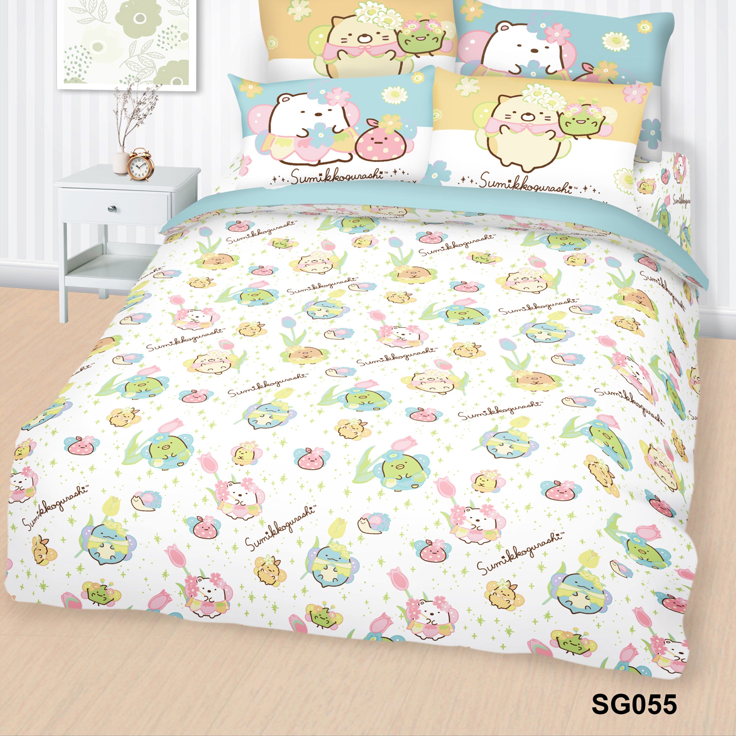 高密度純棉卡通系列 - 角落小夥伴