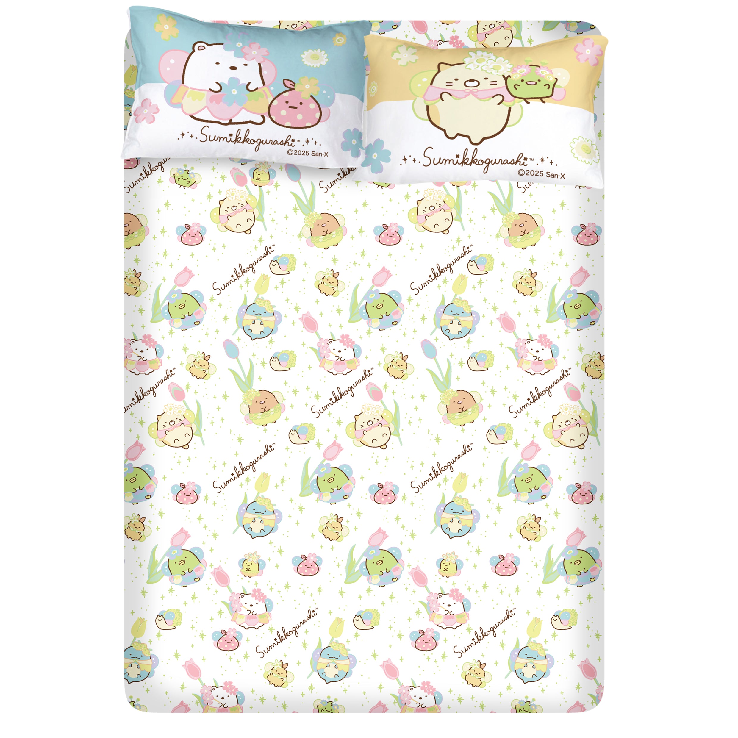 高密度純棉卡通系列 - 角落小夥伴