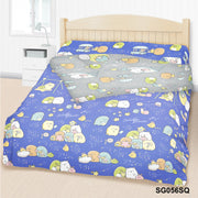 高密度卡通纯棉冷气被 - 角落小伙伴