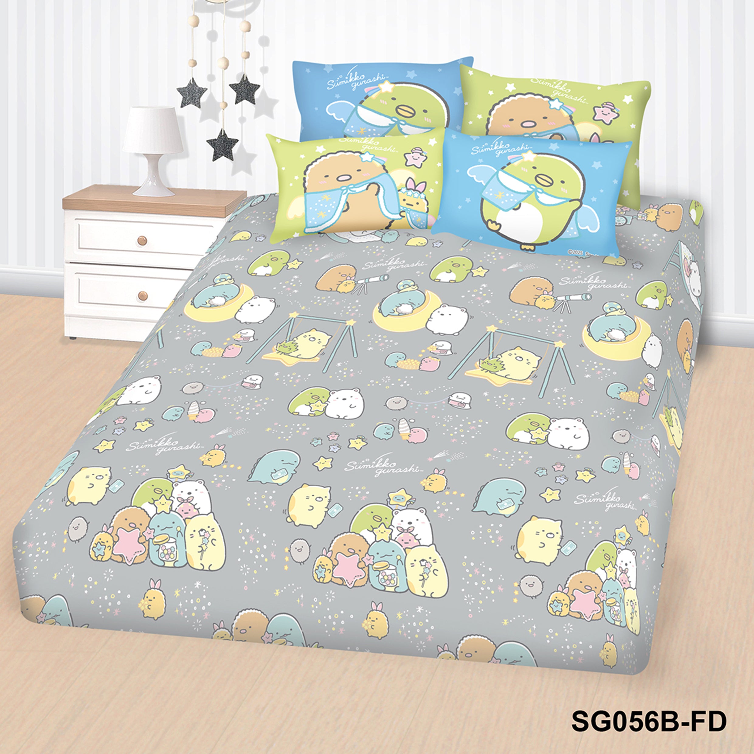 高密度純棉卡通系列 - 角落小夥伴