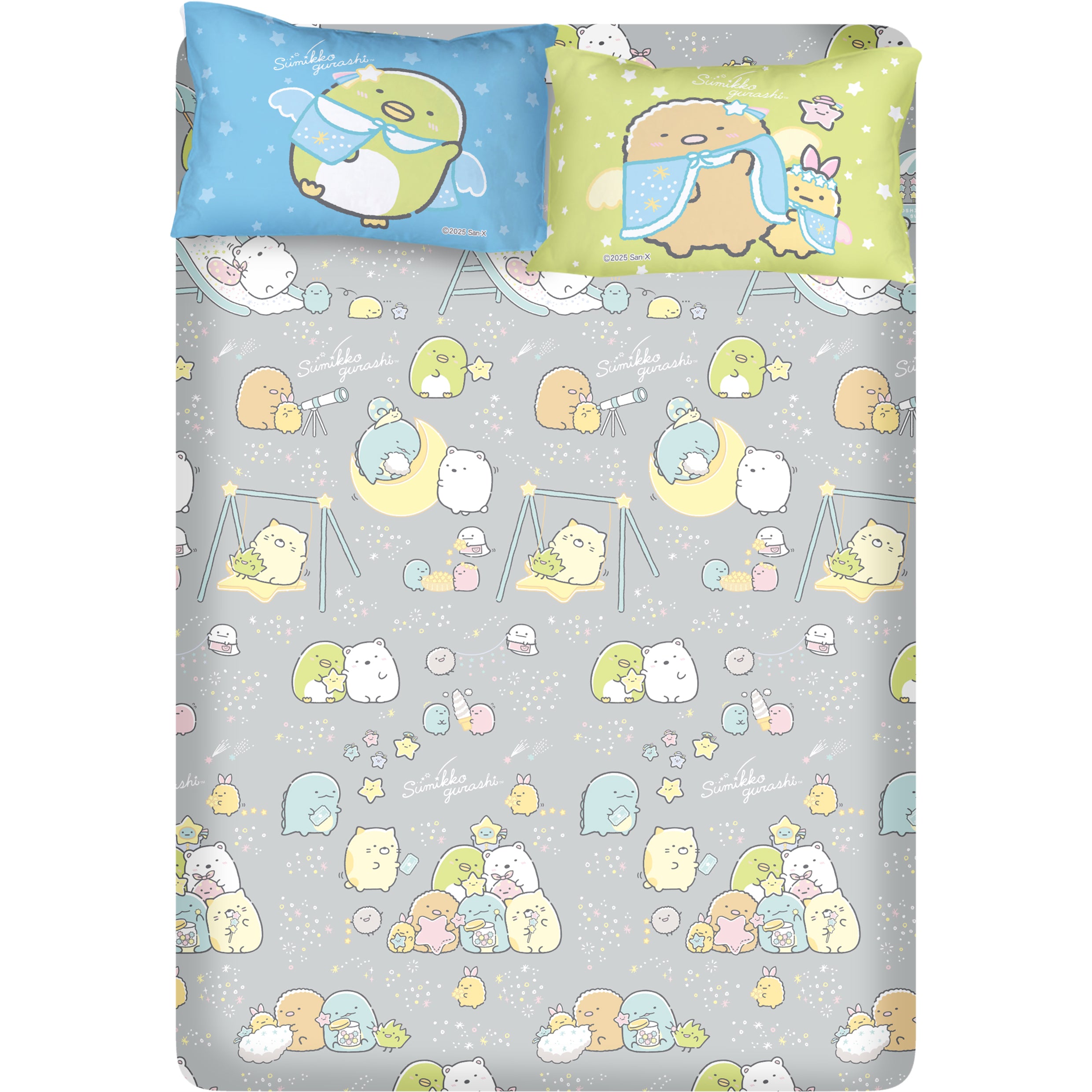 高密度純棉卡通系列 - 角落小夥伴