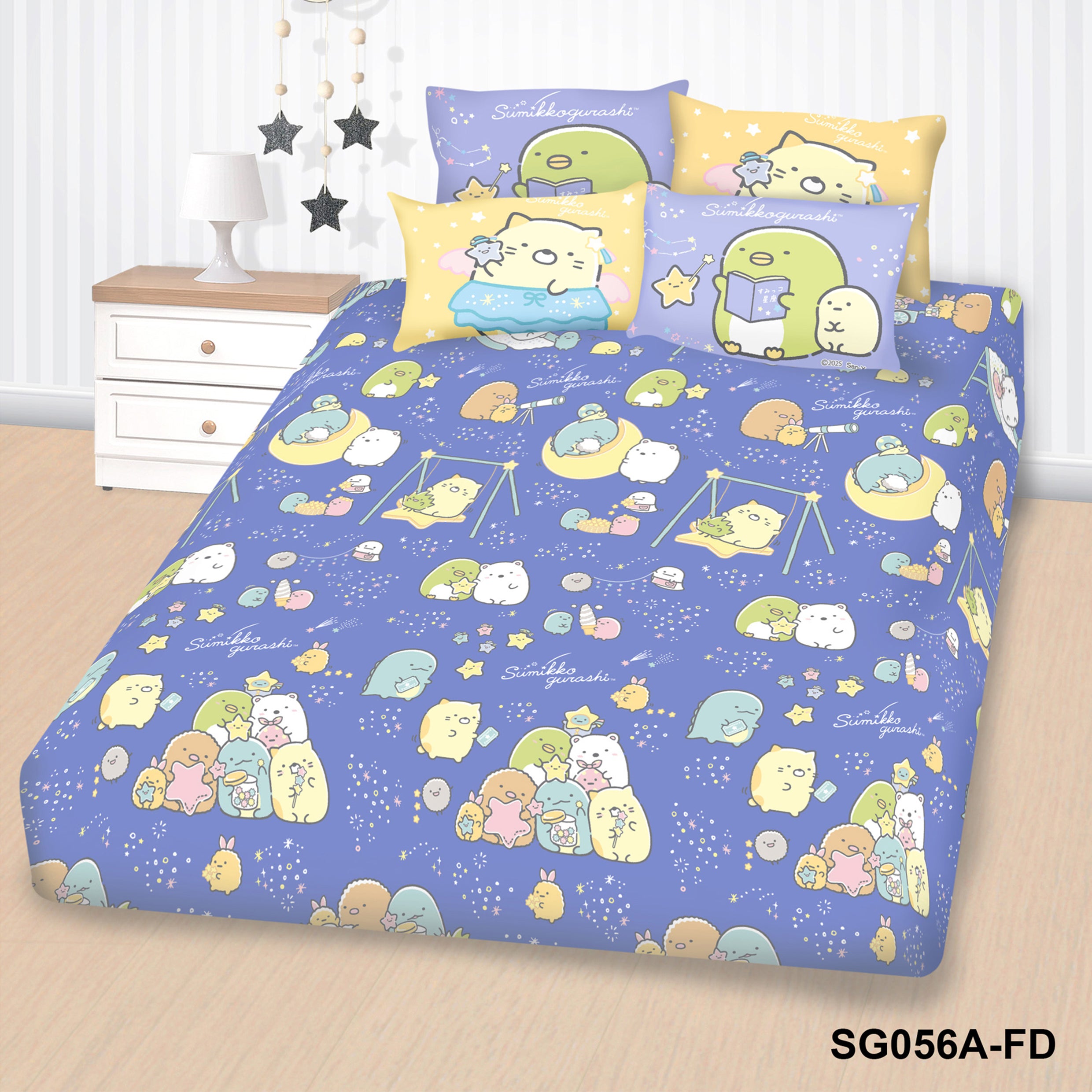 高密度純棉卡通系列 - 角落小夥伴