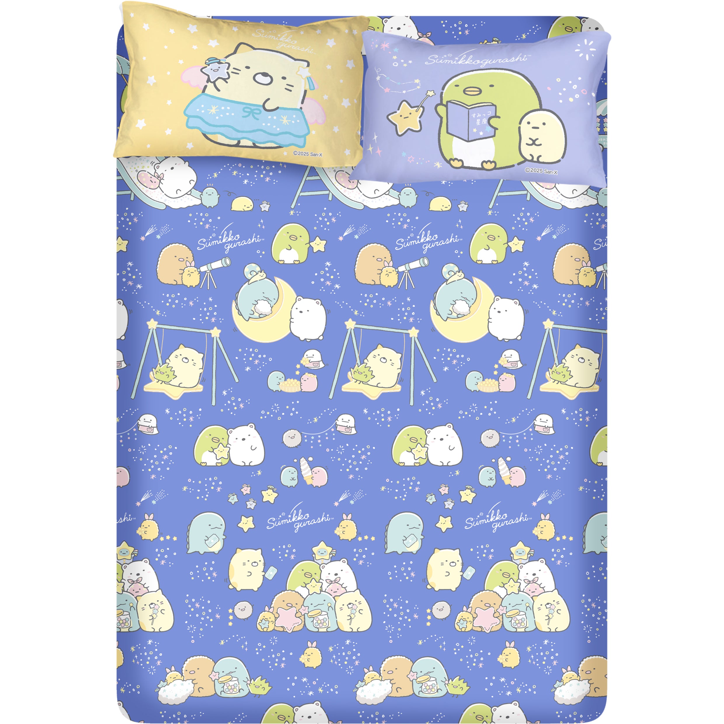 高密度純棉卡通系列 - 角落小夥伴