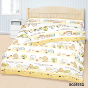 Swiss Sanitized®卡通抗菌冷气被 (蜜桃绒面) - 角落小伙伴