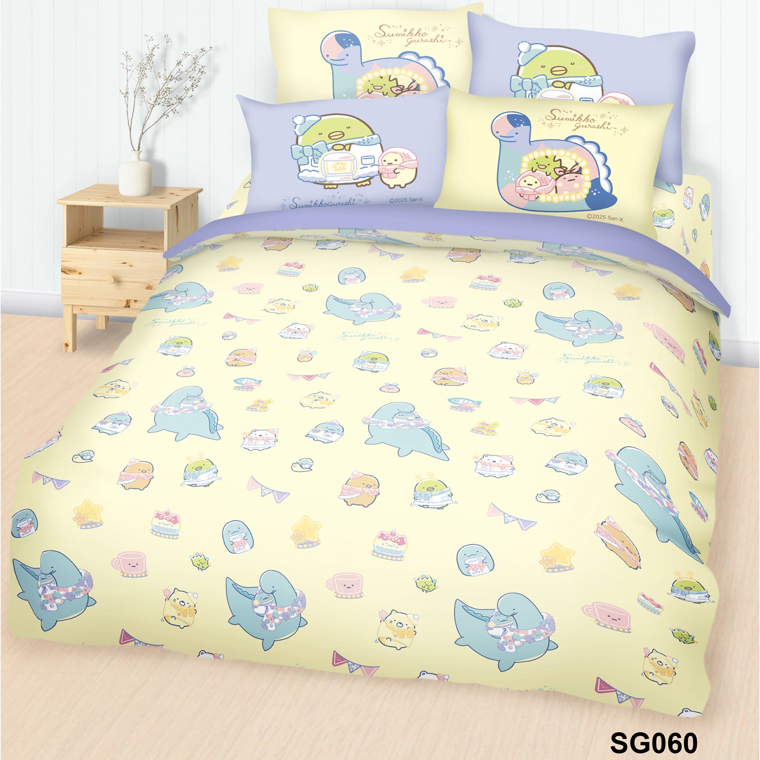 高密度純棉卡通系列 - 角落小夥伴