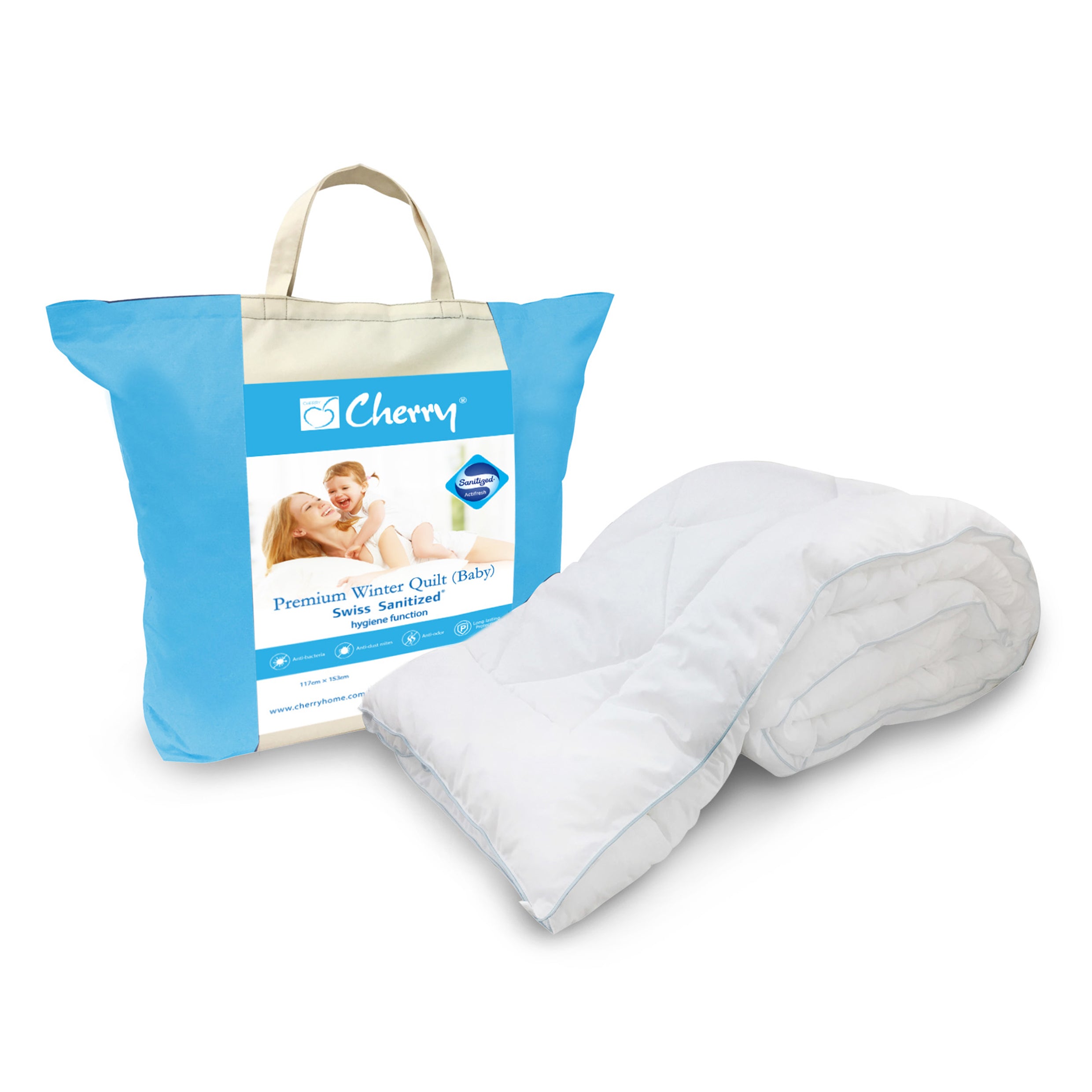 瑞士專利抗菌功能冬厚被 (嬰兒)